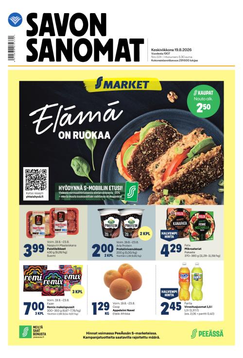 Savon Sanomat 19.8.2026