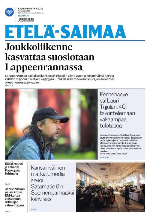 Etelä-Saimaa 19.8.2026