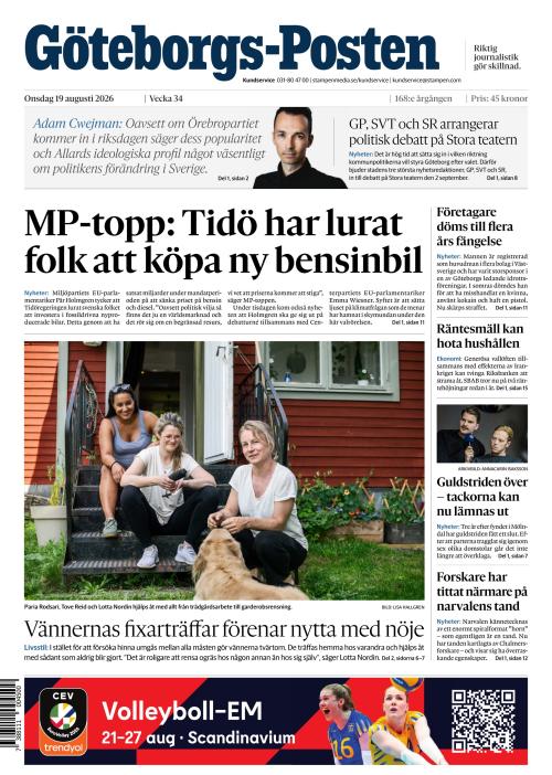 Göteborgs-Posten 19.8.2026