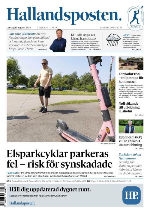 Hallandsposten 19.8.2026
