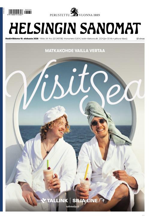 Helsingin Sanomat 19.8.2026