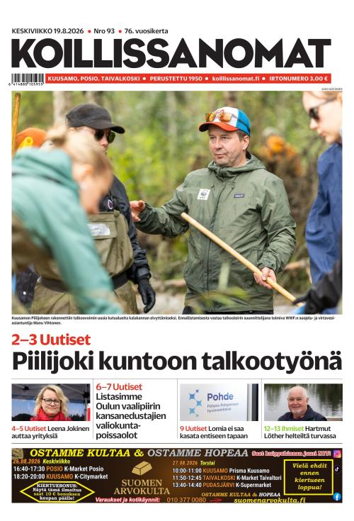 Koillissanomat 19.8.2026