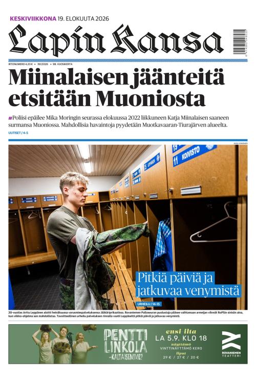 Lapin Kansa 19.8.2026