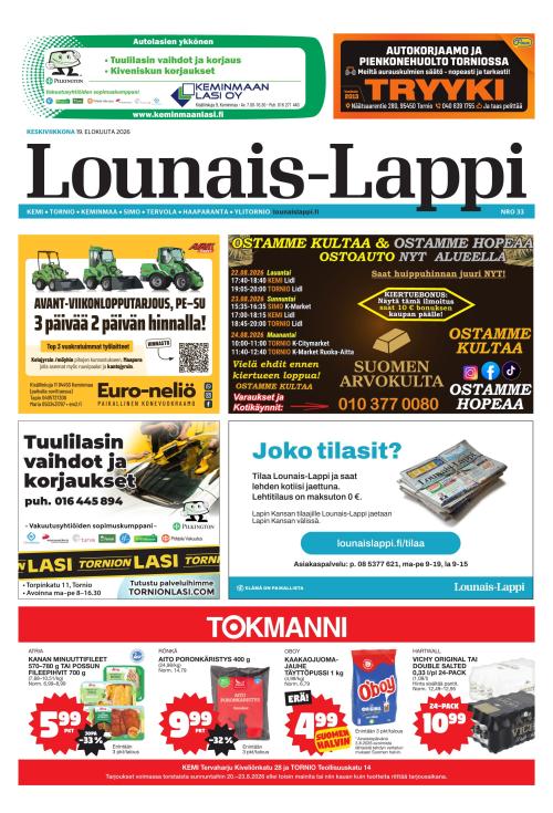 Lounais-Lappi 19.8.2026