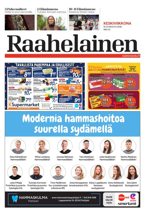 Raahelainen 19.8.2026