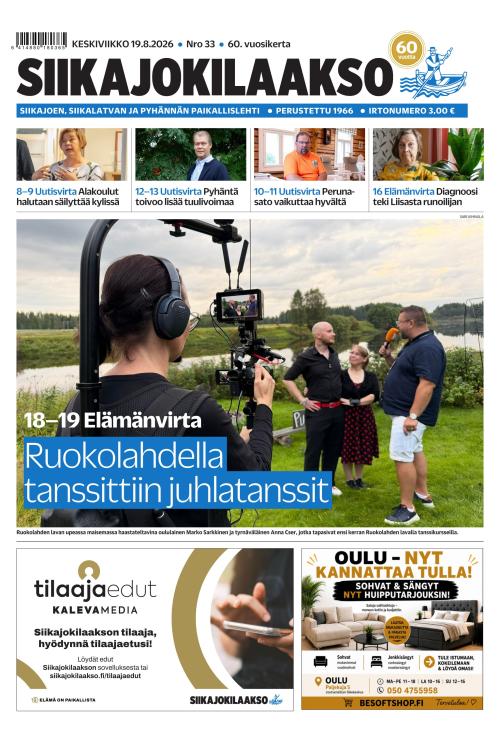 Siikajokilaakso 19.8.2026