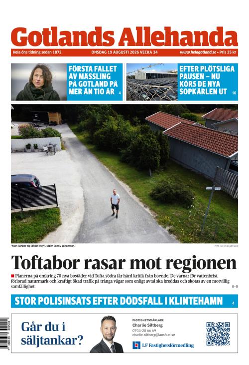Gotlands Allehanda 19.8.2026