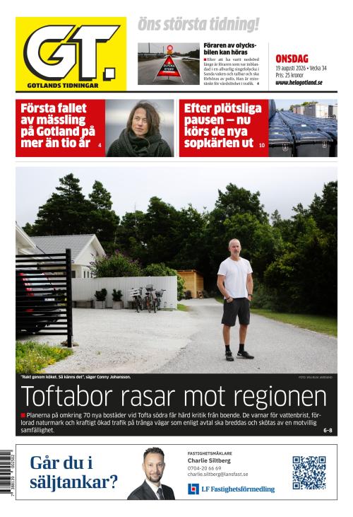 Gotlands Tidningar 19.8.2026