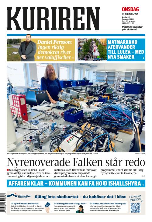 Norrbottens-kuriren 19.8.2026