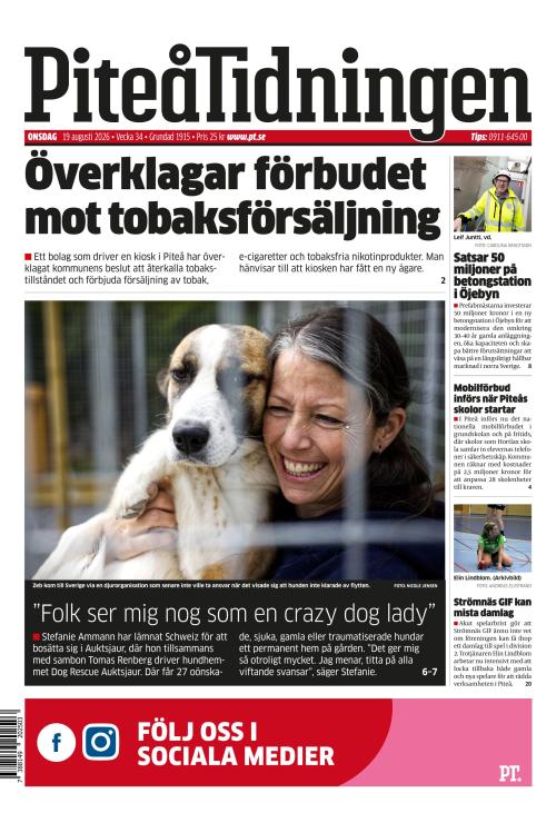 Piteå-Tidningen 19.8.2026
