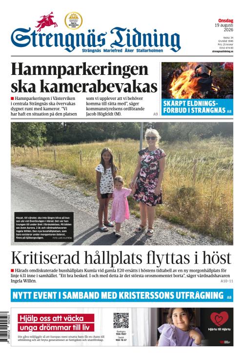 Strengnäs Tidning 19.8.2026