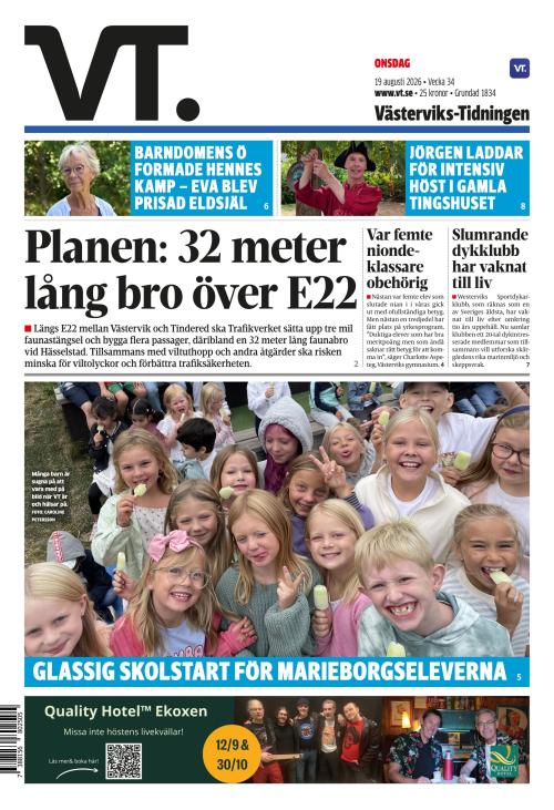 Västerviks-Tidningen 19.8.2026