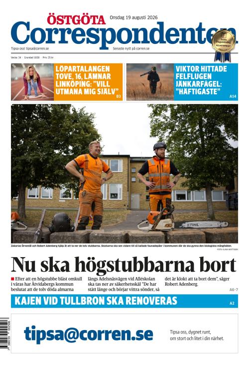 Östgöta Correspondenten 19.8.2026