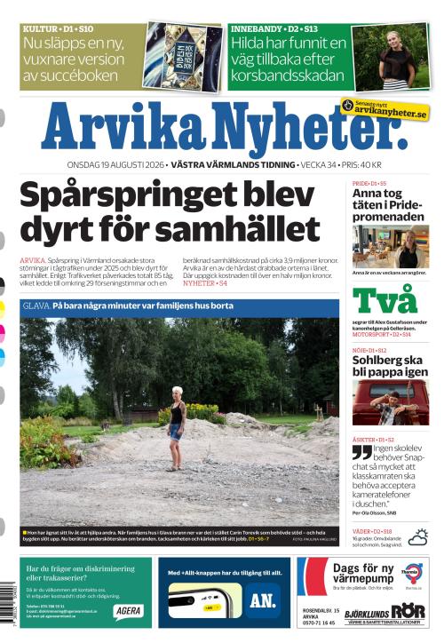 Arvika Nyheter 19.8.2026