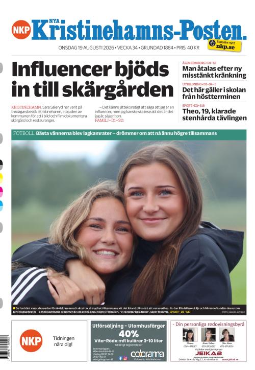 Nya Kristinehamns-Posten 19.8.2026
