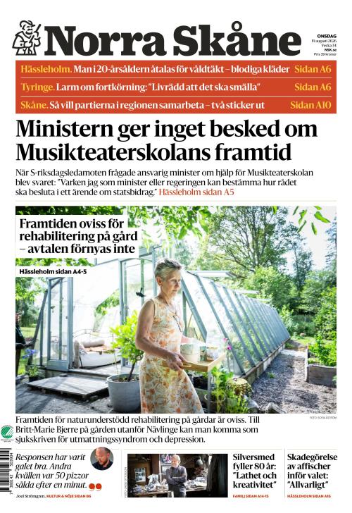 Norra Skåne 19.8.2026
