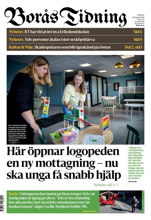 Borås Tidning 19.8.2026