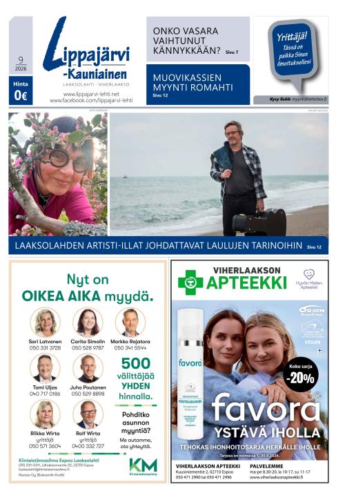 Lippajärvi-Kauniainen-lehti 20.8.2026