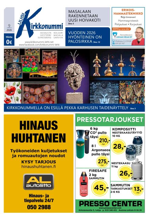Kirkkonummi-lehti 20.8.2026