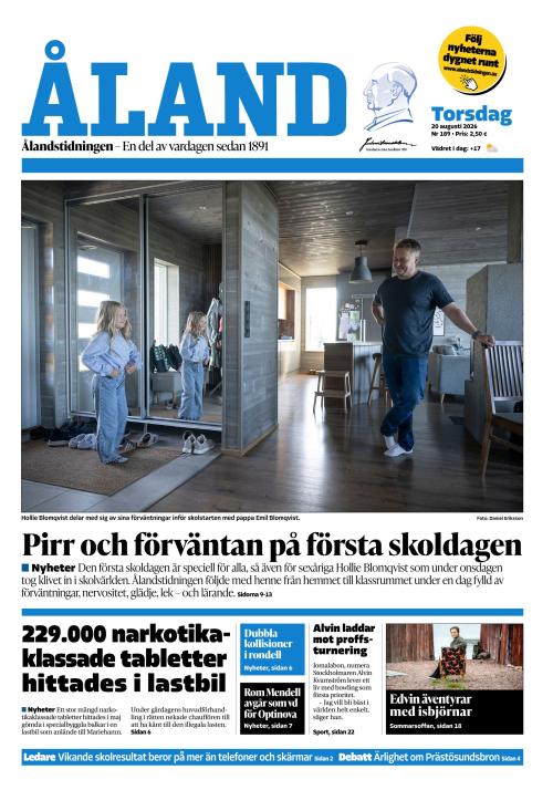 Ålandstidningen 20.8.2026