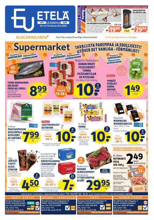 Etelä-Uusimaa 20.8.2026