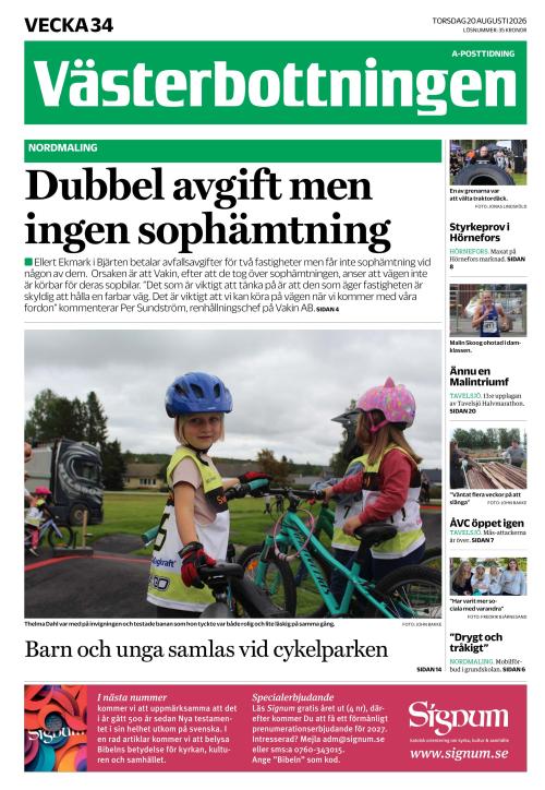 Västerbottningen  (SE) 20.8.2026