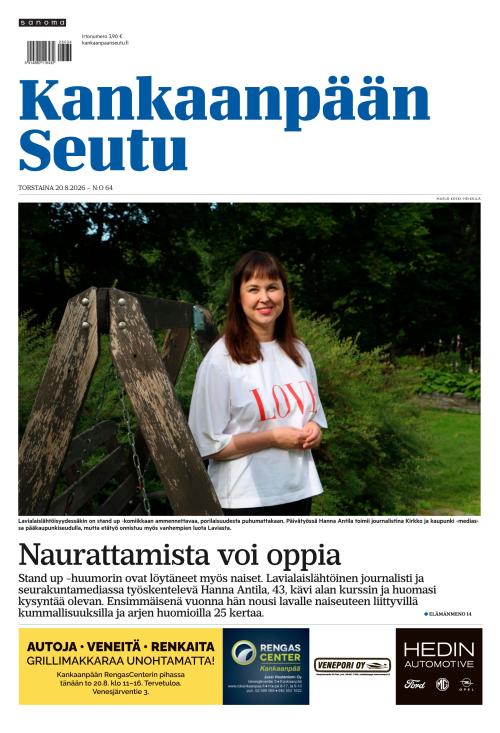 Kankaanpään Seutu 20.8.2026
