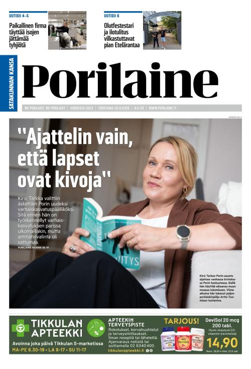 Porilaine 20.8.2026