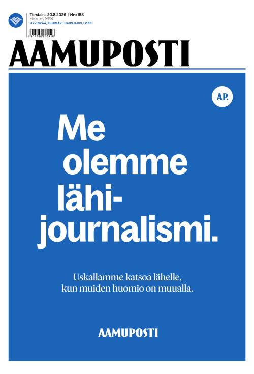 Aamuposti 20.8.2026