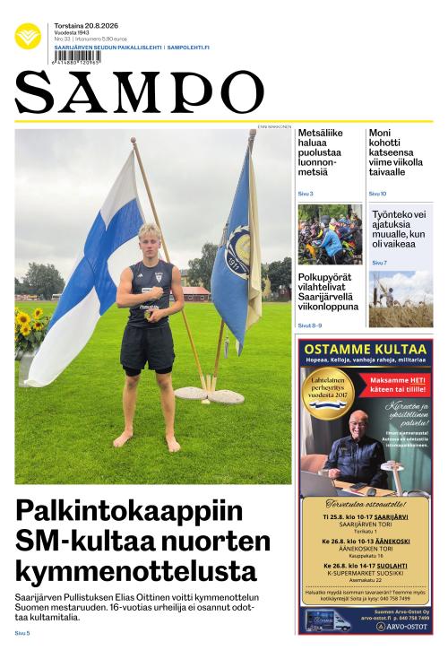 Sampo-lehti 20.8.2026