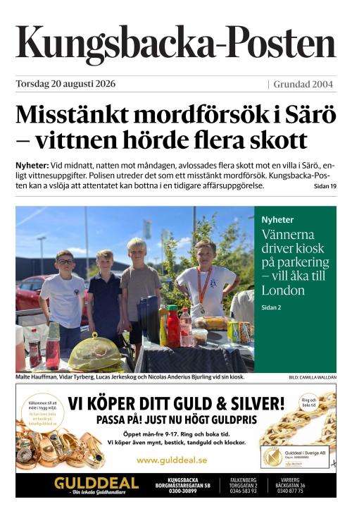 Kungsbacka-Posten 20.8.2026