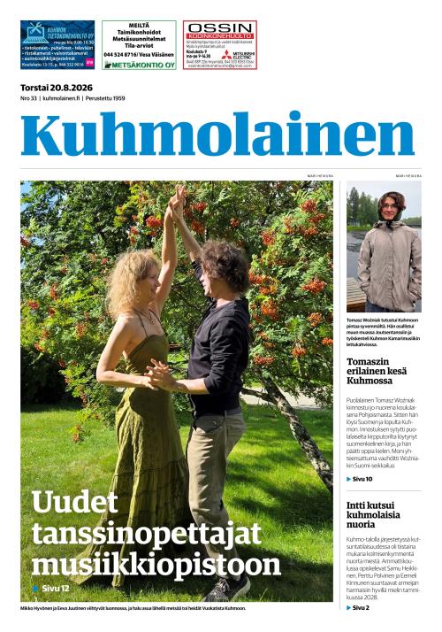 Kuhmolainen 20.8.2026