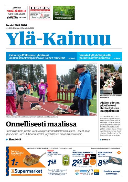 Ylä-Kainuu 20.8.2026