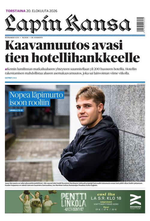 Lapin Kansa 20.8.2026