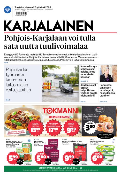 Karjalainen 20.8.2026