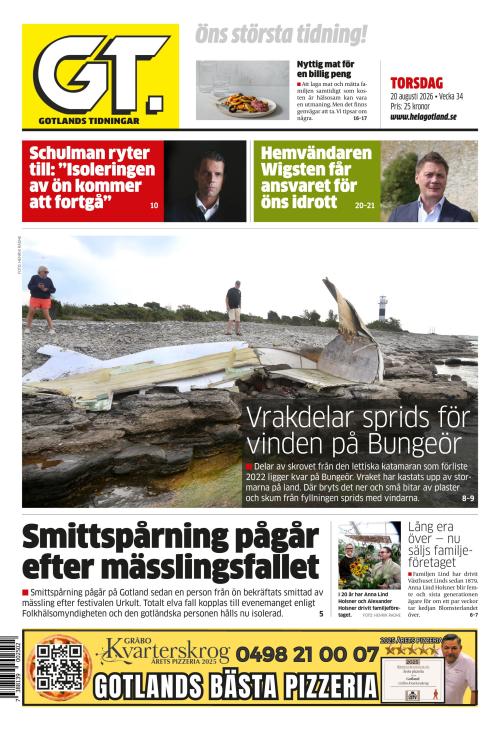 Gotlands Tidningar 20.8.2026