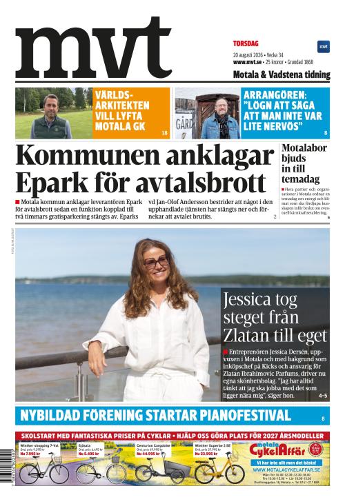 Motala Vadstena Tidning 20.8.2026