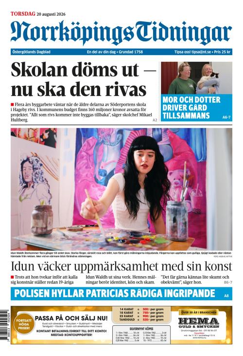 Norrköpings Tidningar 20.8.2026