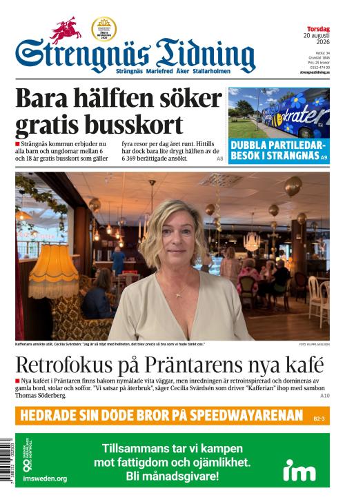Strengnäs Tidning 20.8.2026