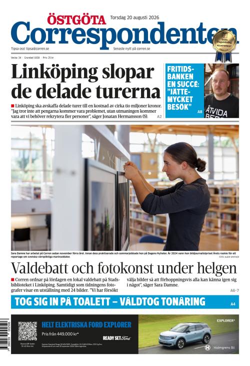Östgöta Correspondenten 20.8.2026