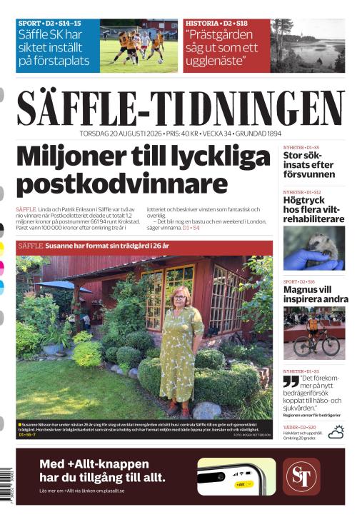 Säffle-Tidningen 20.8.2026