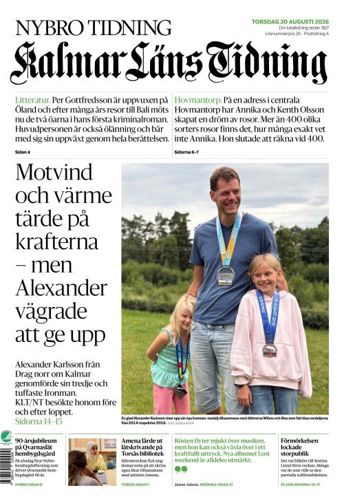 Kalmar Läns Tidning 20.8.2026