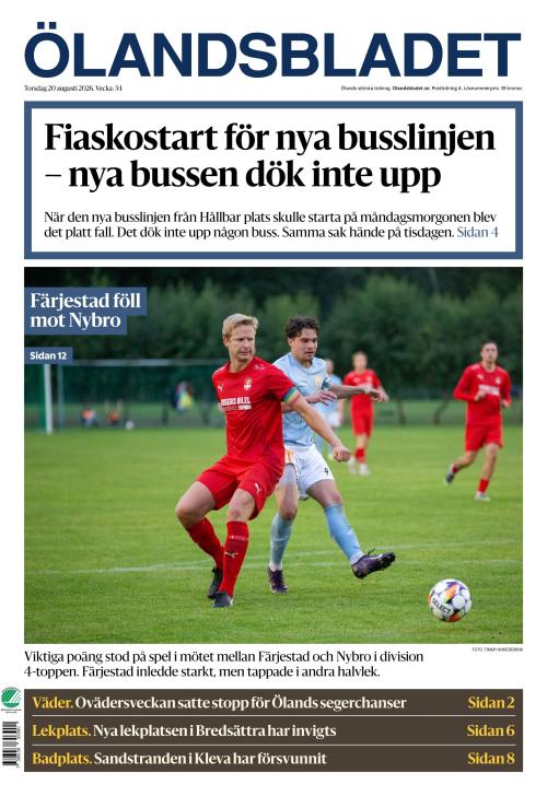 Ölandsbladet 20.8.2026