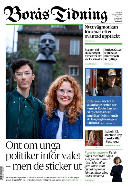 Borås Tidning 20.8.2026