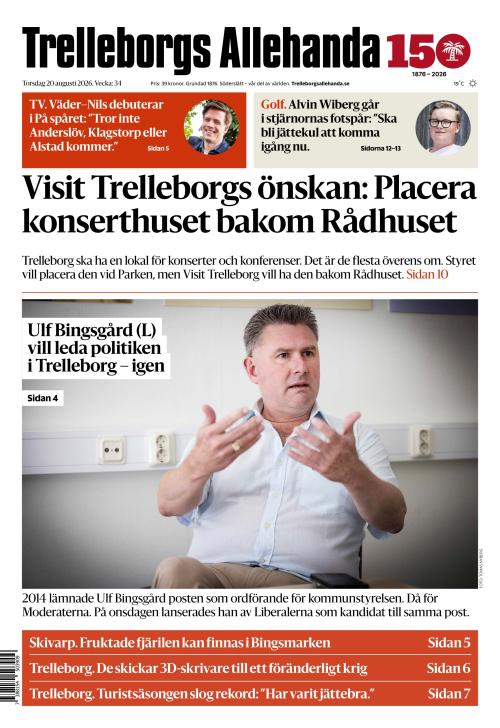 Trelleborgs Allehanda 20.8.2026