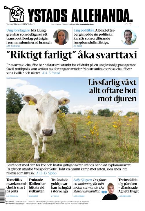 Ystads Allehanda 20.8.2026