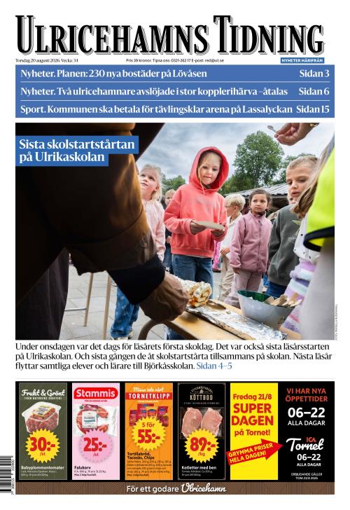 Ulricehamns Tidning 20.8.2026