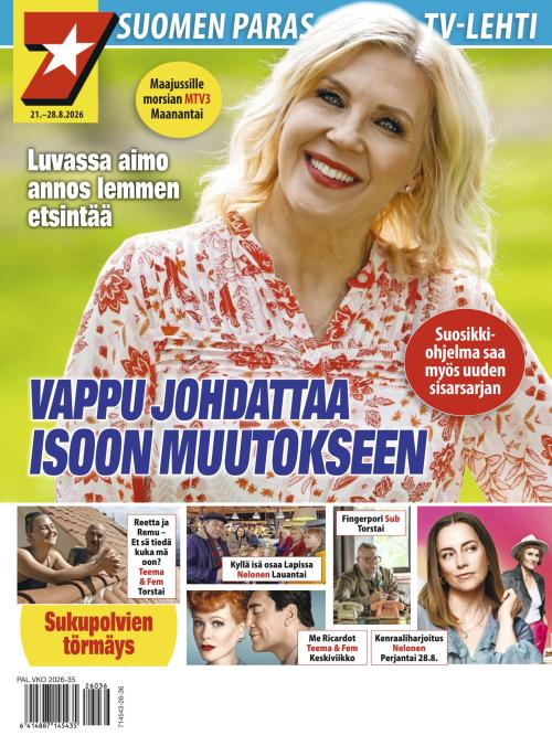 Seiska TV-liite 36/2026