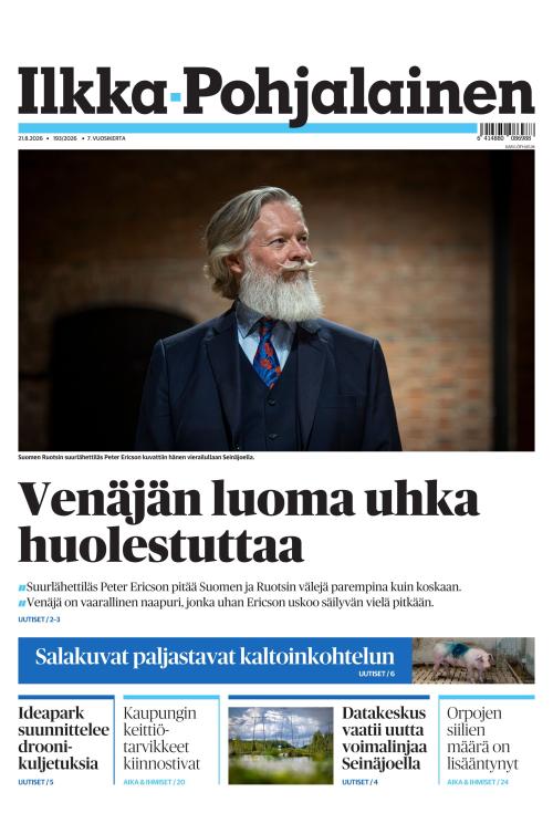 Ilkka-Pohjalainen 21.8.2026