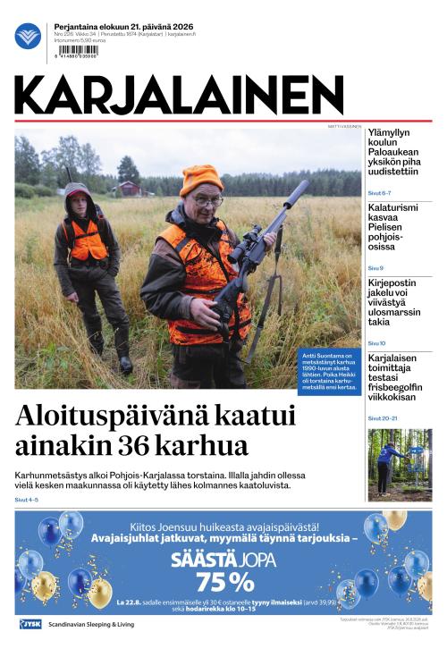 Karjalainen 21.8.2026